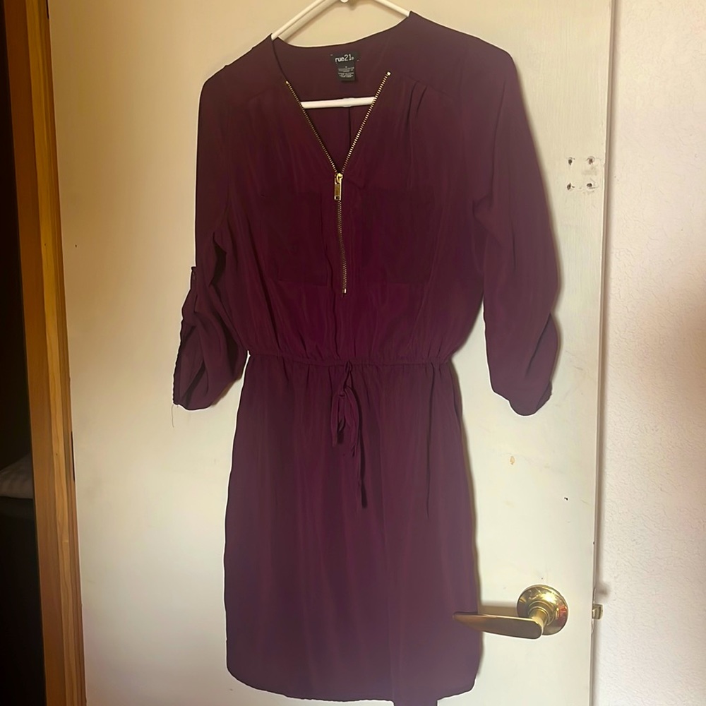 Purple dress